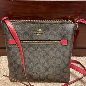 COACH Rowan File Bag In Signature Canvas